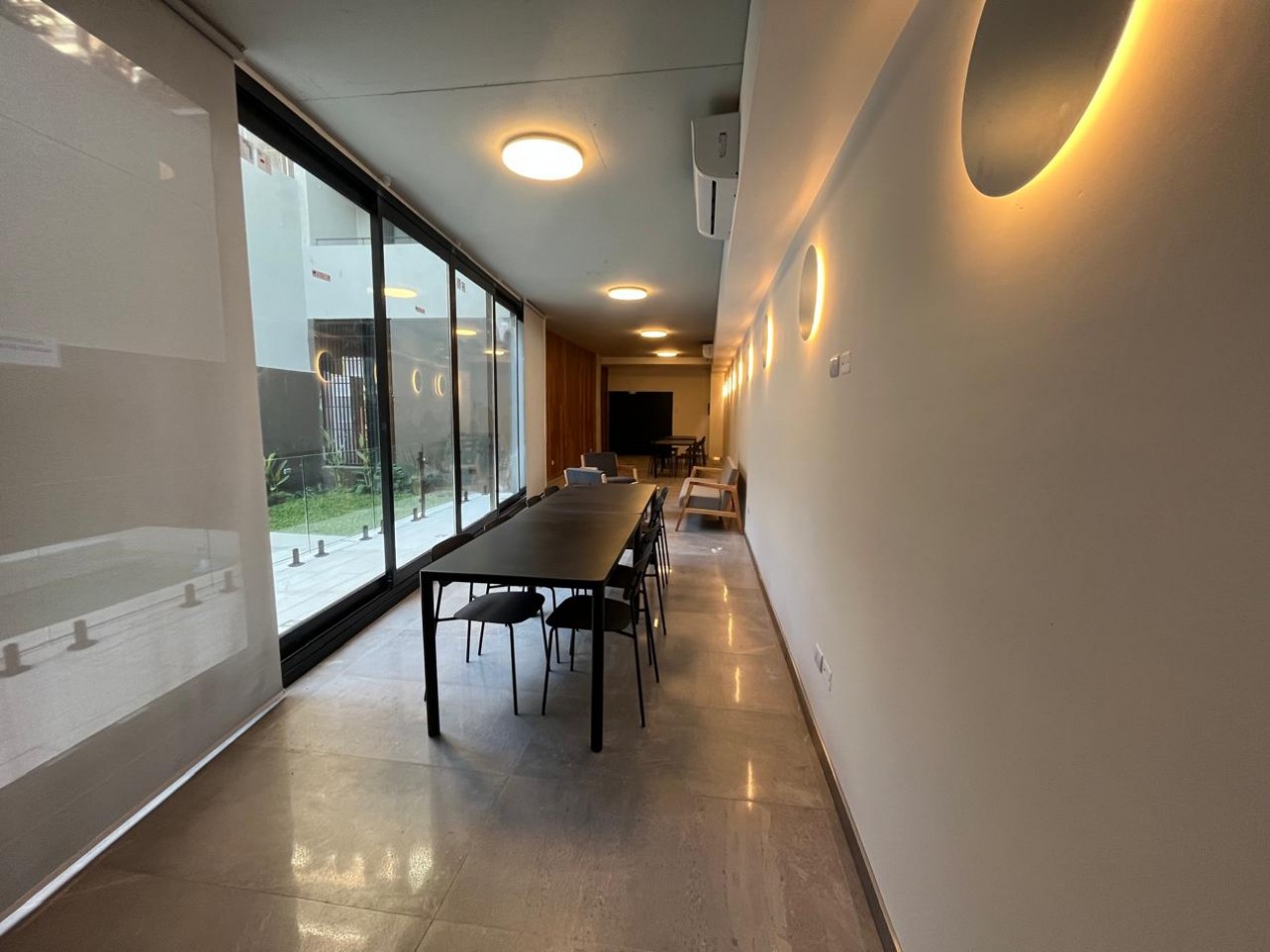 2 ambientes con 2 balcones terraza a estrenar Belgrano en venta