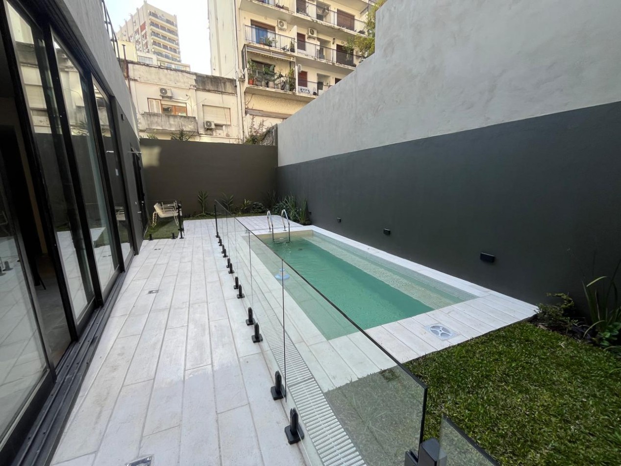2 ambientes con 2 balcones terraza a estrenar Belgrano en venta
